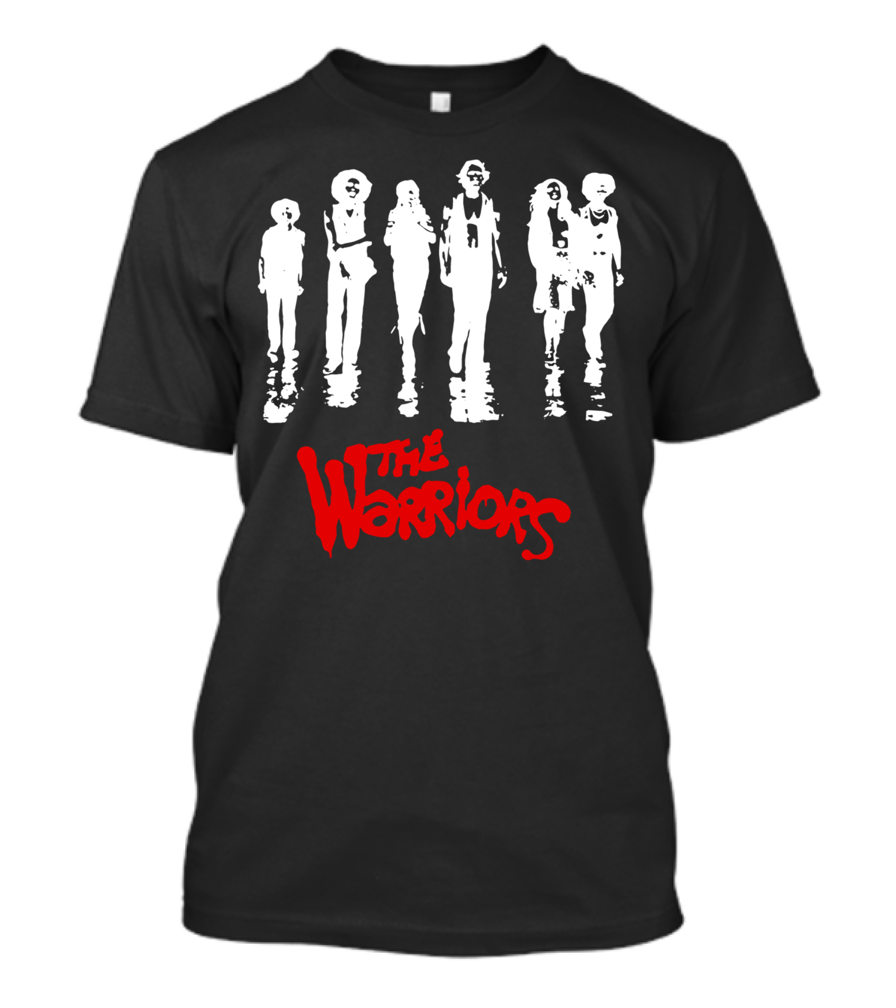The Warriors Movie Silhouettes Iconic Gang Standoff T-Shirt