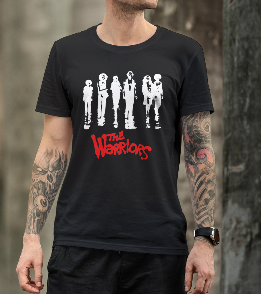 The Warriors Movie Silhouettes Iconic Gang Standoff T-Shirt