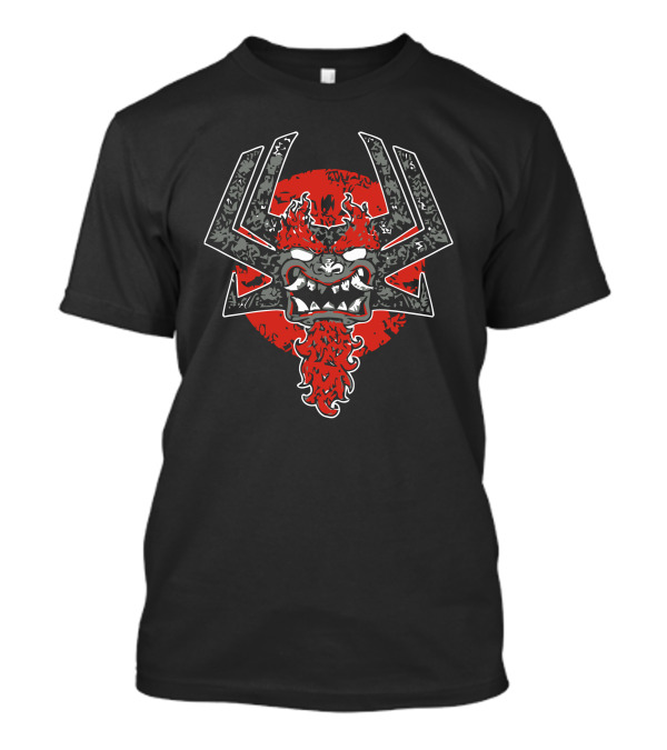 Samurai Jack Timeless Demon Samurai Mask T-Shirt