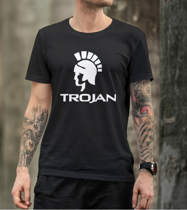 Trojan Condoms Roman Warrior Icon T-Shirt