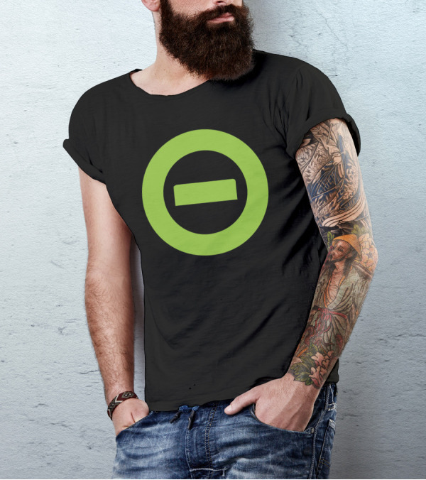 Type O Negative Logo Green Circle Minus T-Shirt