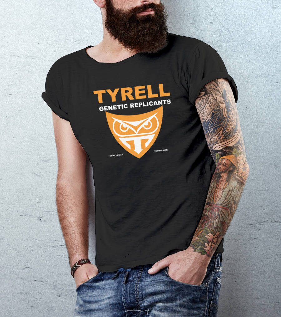 Tyrell Genetic Replicants More Human Than Human T-Shirt