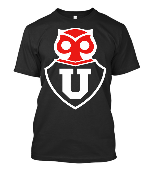 Universidad De Futbol Red Owl Emblem Crest U T-Shirt
