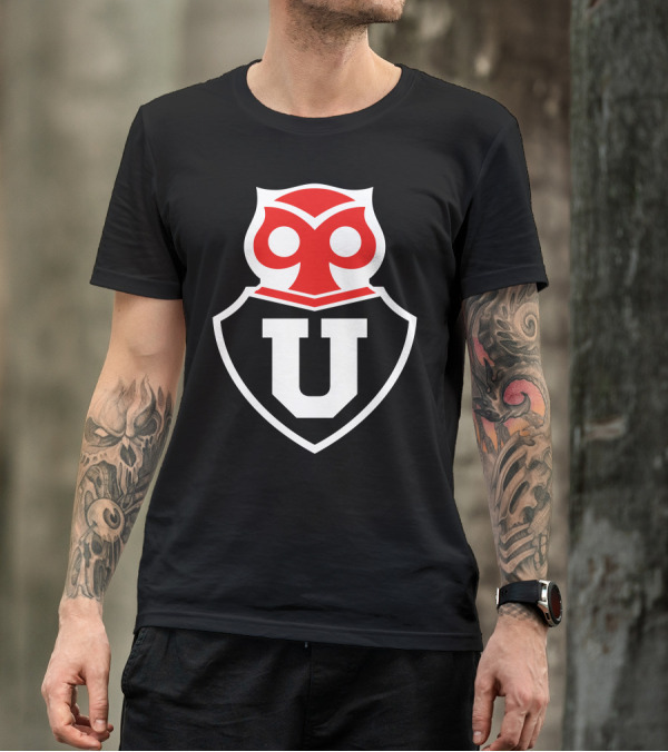 Universidad De Futbol Red Owl Emblem Crest U T-Shirt