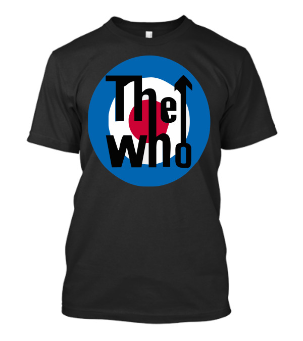 Uomo The Who Mod Target Rock Band Musica T-Shirt