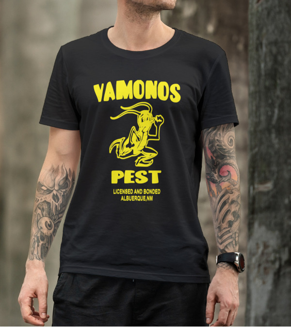 Vamonos Pest Heisenberg Licensed And Bonded Albuquerque NM T-Shirt