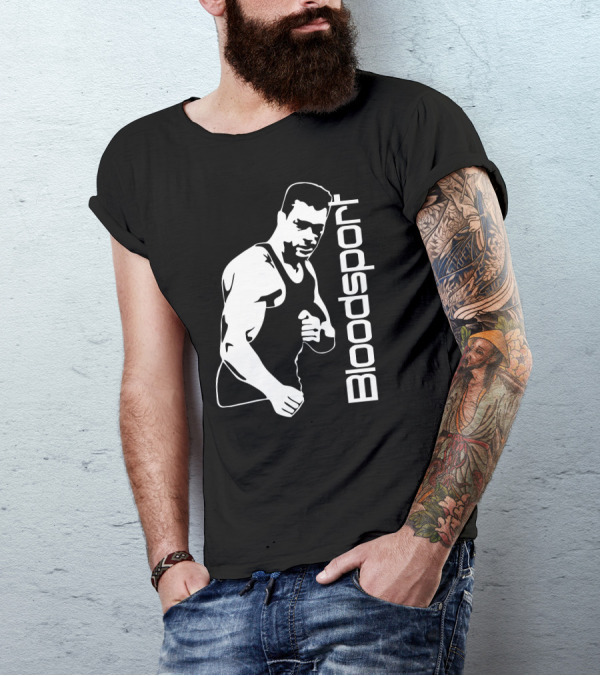 Bloodsport Van Dammeexpendables Film T-Shirt