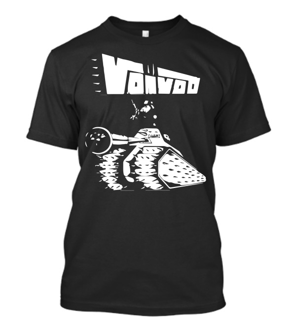 Voivod Tank Sci-Fi Rock Art Black T-Shirt