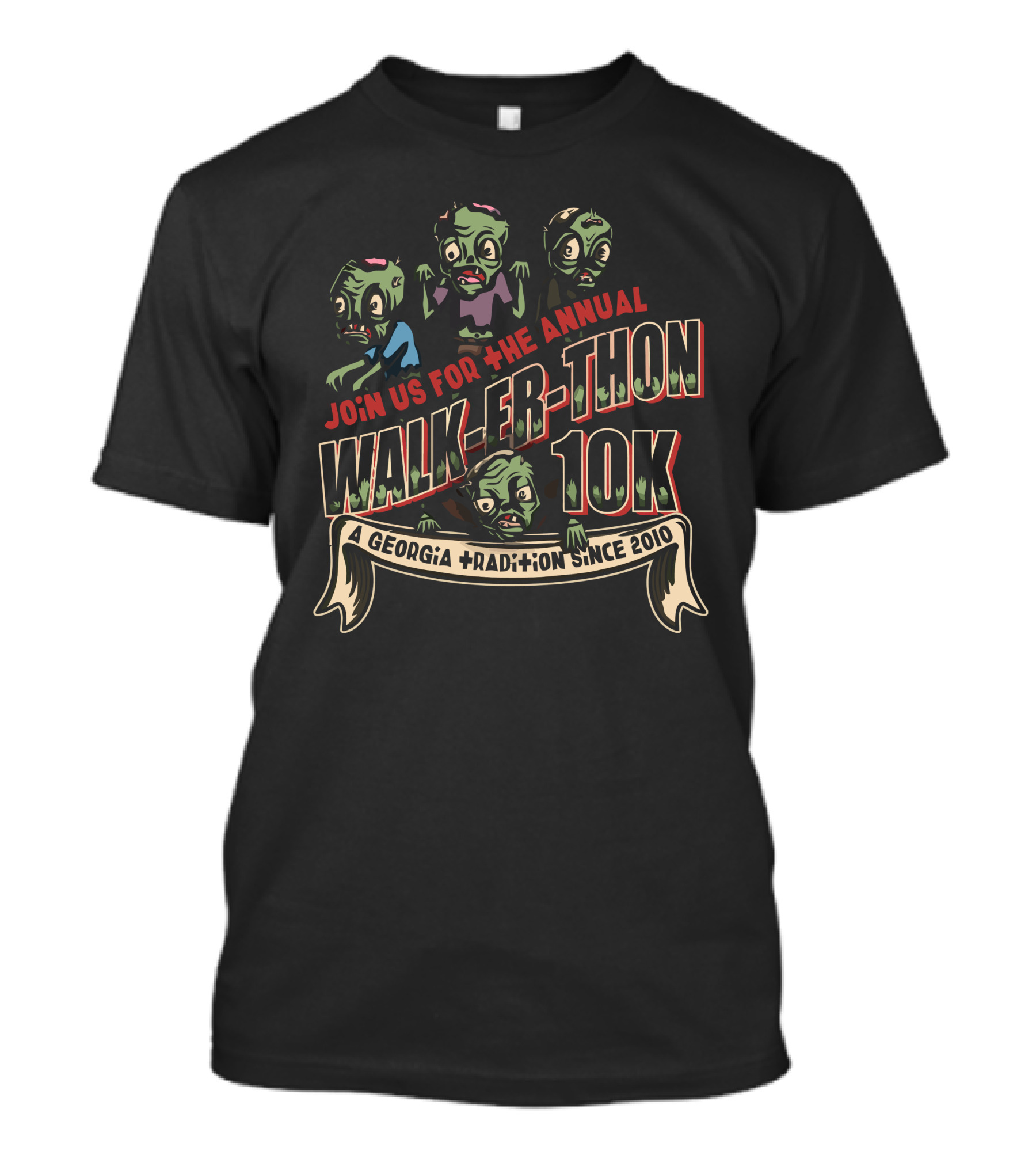 Join Us For The Annual Walkerthon 10K A Georgia Tradition Since 2010 T-Shirt