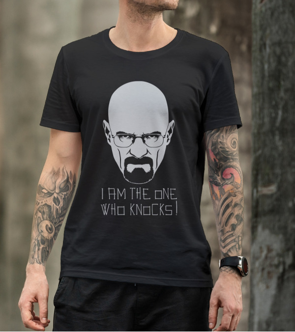 Walter White I Am The One Who Knocks T-Shirt