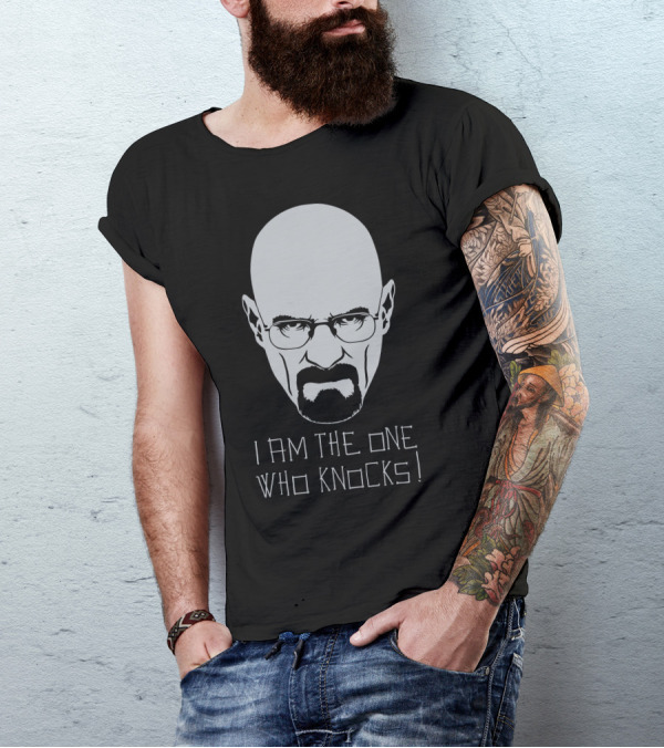 Walter White I Am The One Who Knocks T-Shirt