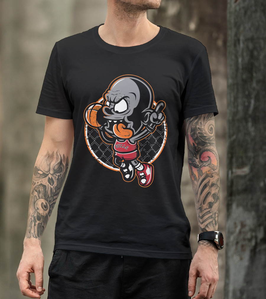 Jordan Bulls Dunk Character T-Shirt