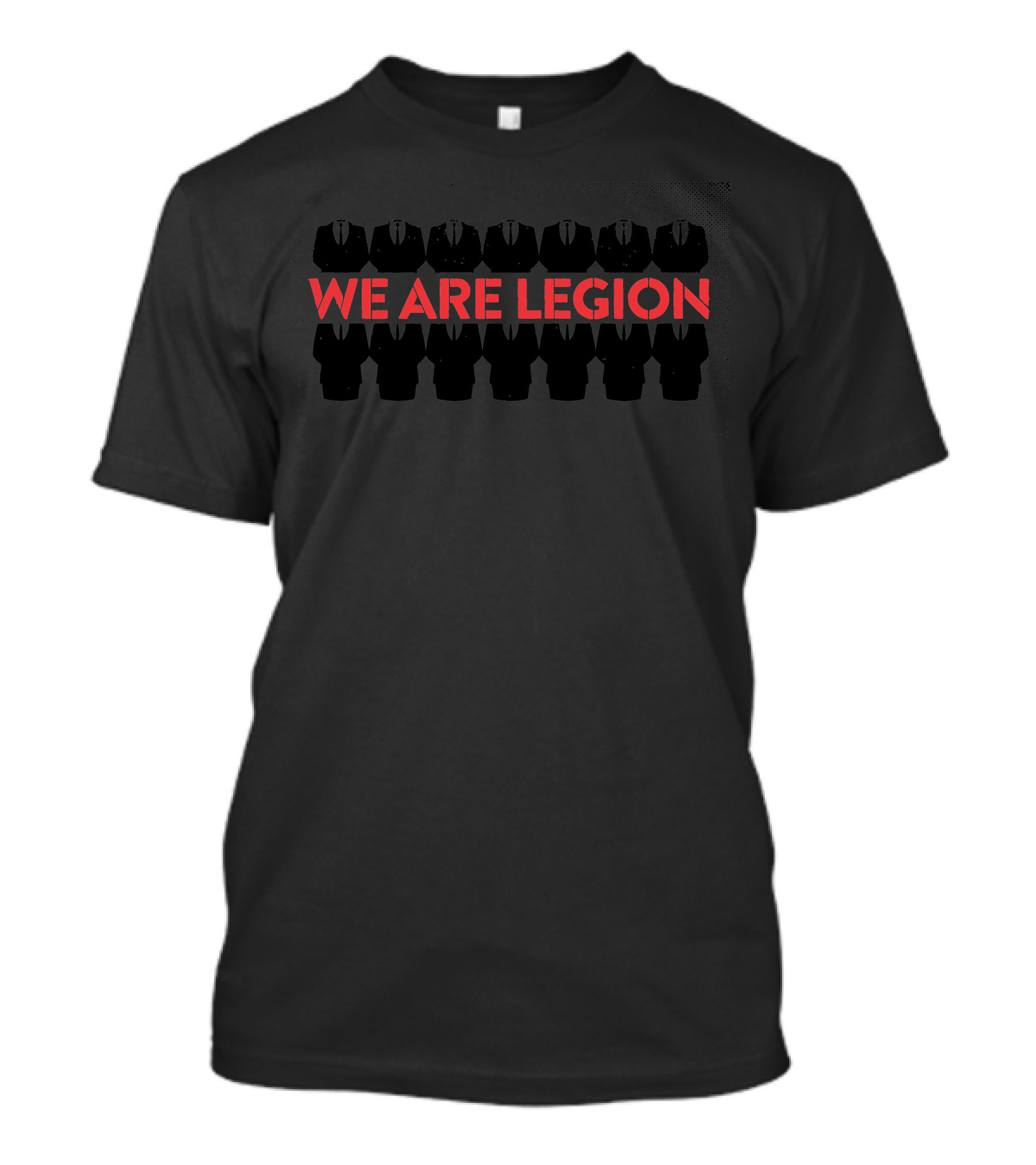 Anonymous We Are Legion Business Suits T-Shirt