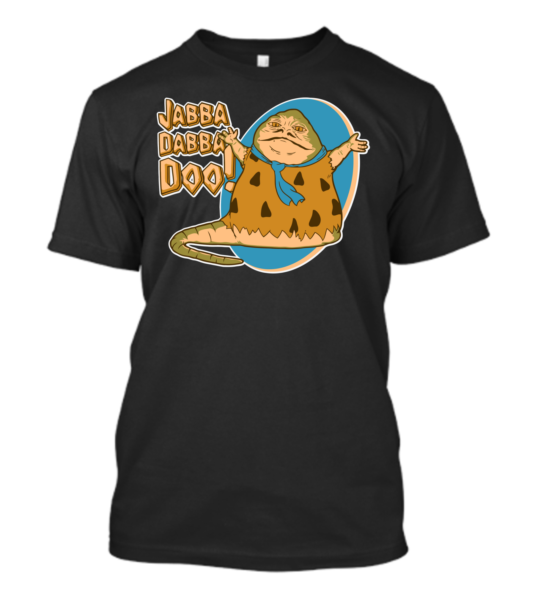 Jabba Dabba Doo Star Wars Flintstones Mashup T-Shirt
