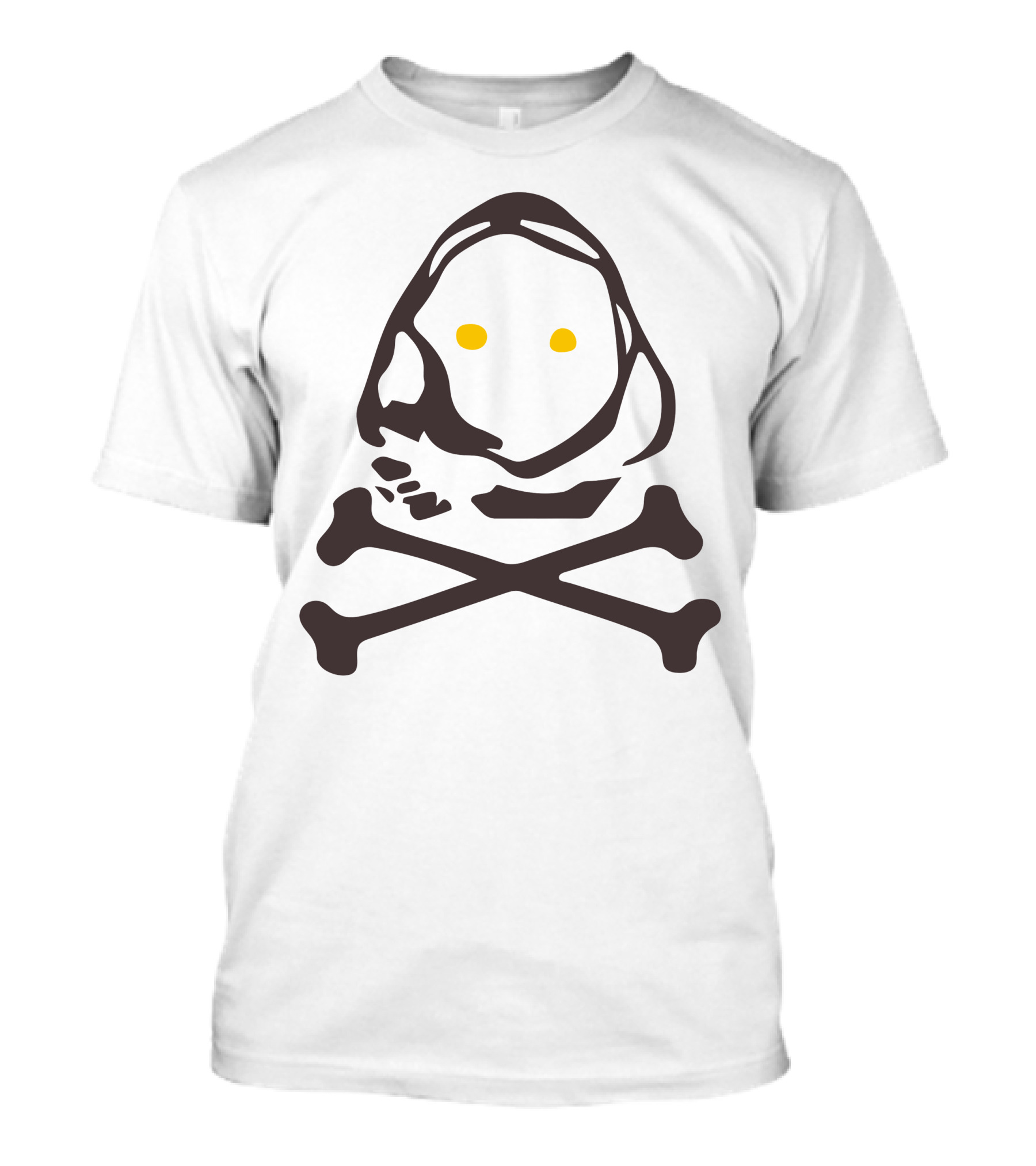 Jawa Tete De Mort Skull Crossbones Icon Hoodie Eyes T-Shirt
