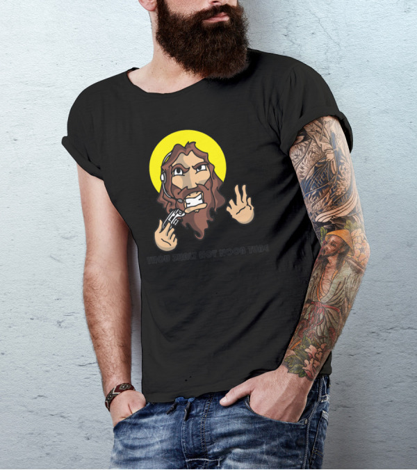 Thou Shalt Not Noob Tube Jesus En Mode Geek T-Shirt
