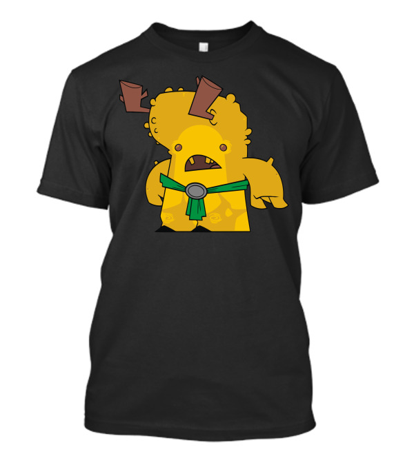 Jimmy Inspired Creature Yellow Monster Cartoon T-Shirt