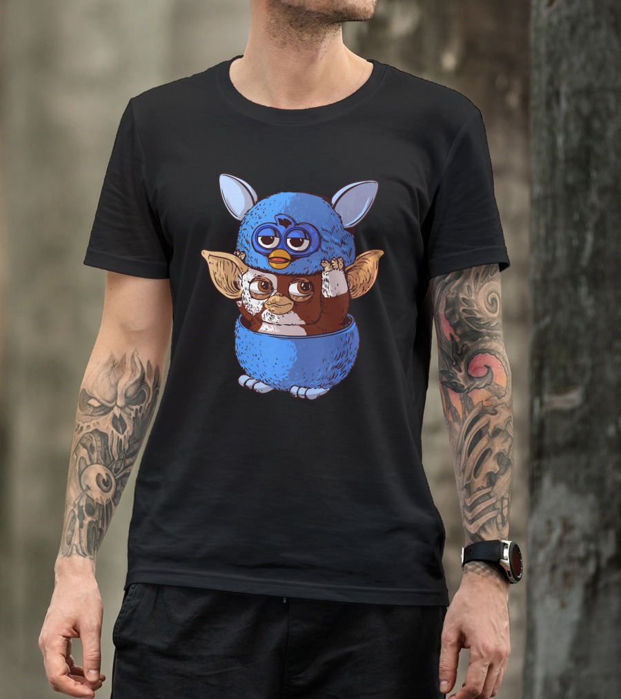 Kah A Tay Furby Gizmo Crossover Hiding In Plain Sight T-Shirt