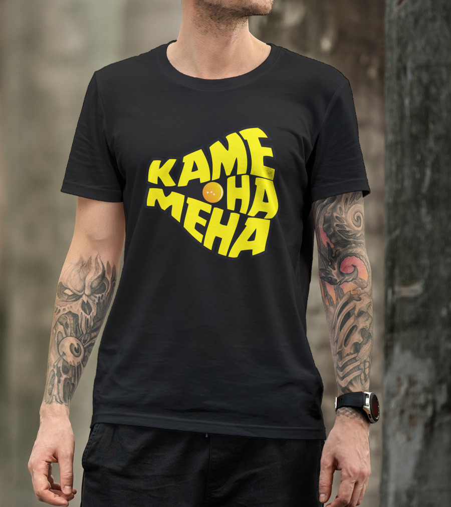 Kamehameha With Dragon Ball Z References T-Shirt