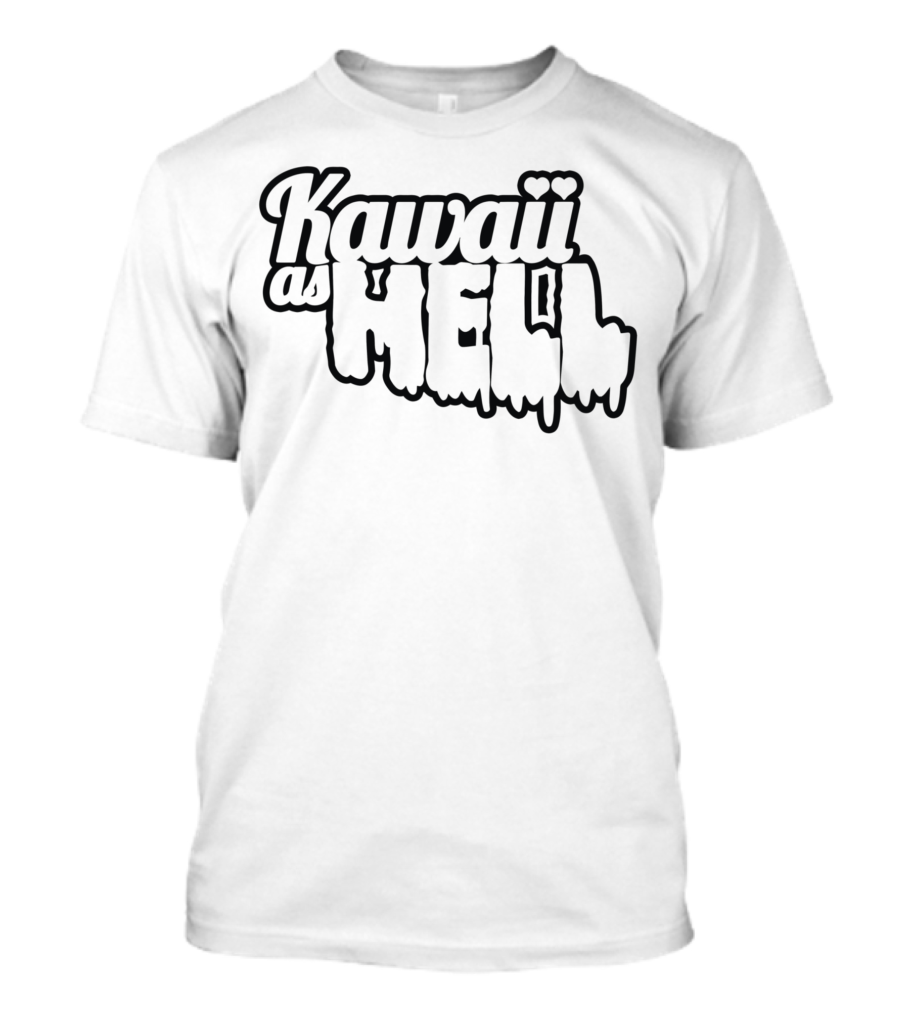 Kawaii As Hell Gothic Drip T-Shirt