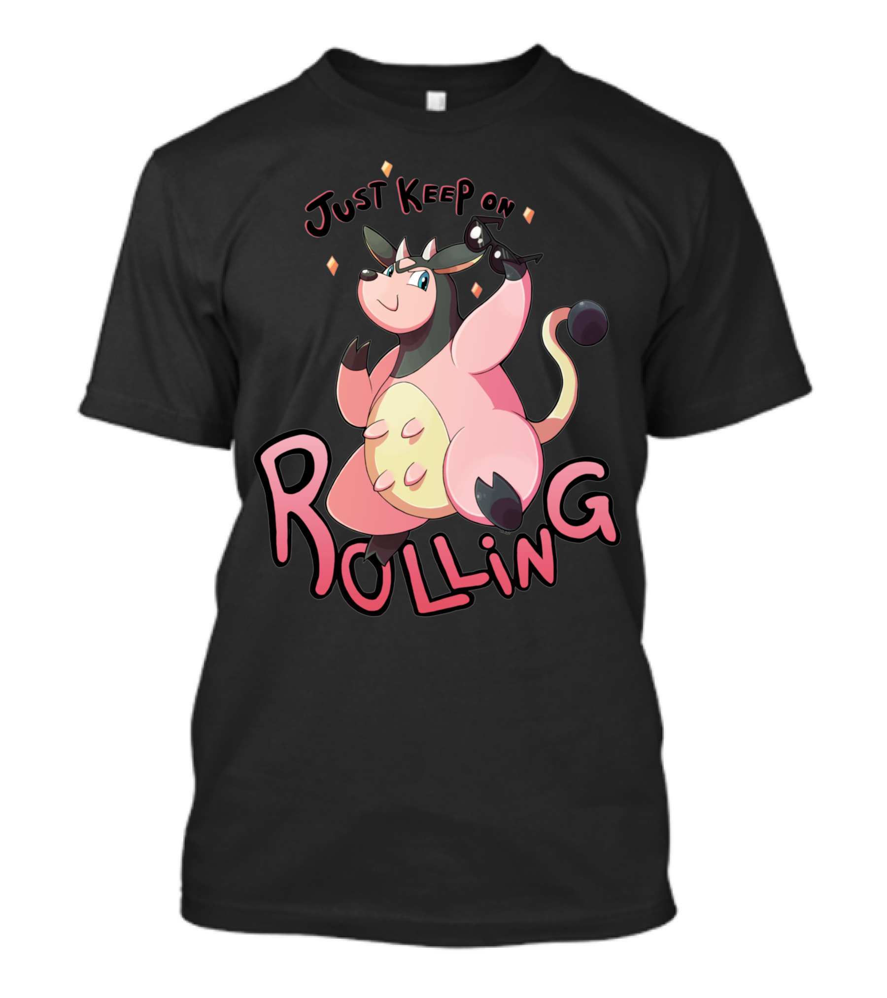 Just Keep On Rolling Miltank T-Shirt