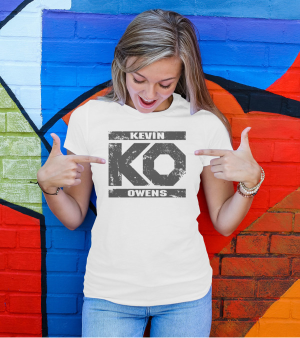 Kevin Owens KO Logo WWE Wrestling T-Shirt