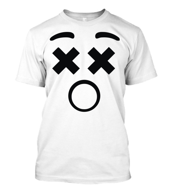 Kids Emoji X Eyes Surprised Emoticon T-Shirt