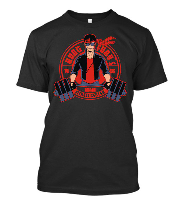 Kung Fury Miami Fitness Center 1985 T-Shirt
