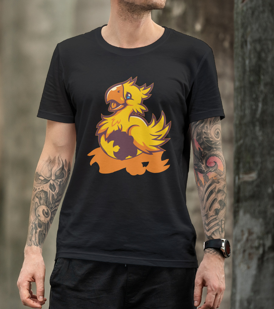 Kweh Chocobo Final Fantasy Gaming Fan T-Shirt