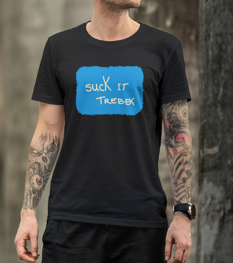 Suck It Trebek Jeopardy Sketch T-Shirt