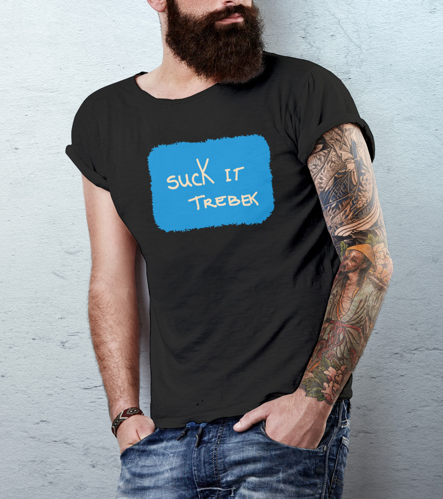 Suck It Trebek Jeopardy Sketch T-Shirt