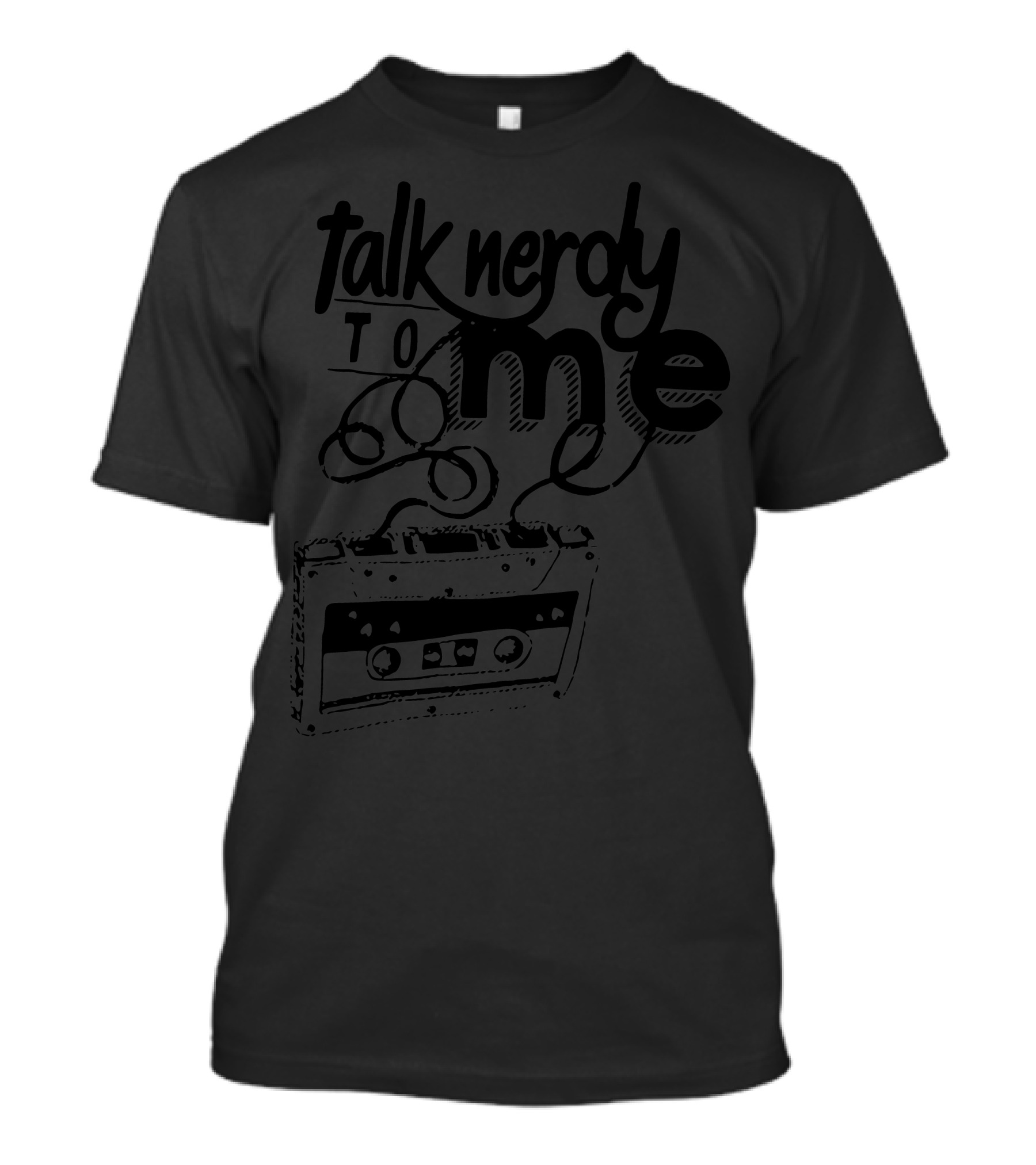 Talk Nerdy To Me Cassette Tape T-Shirt