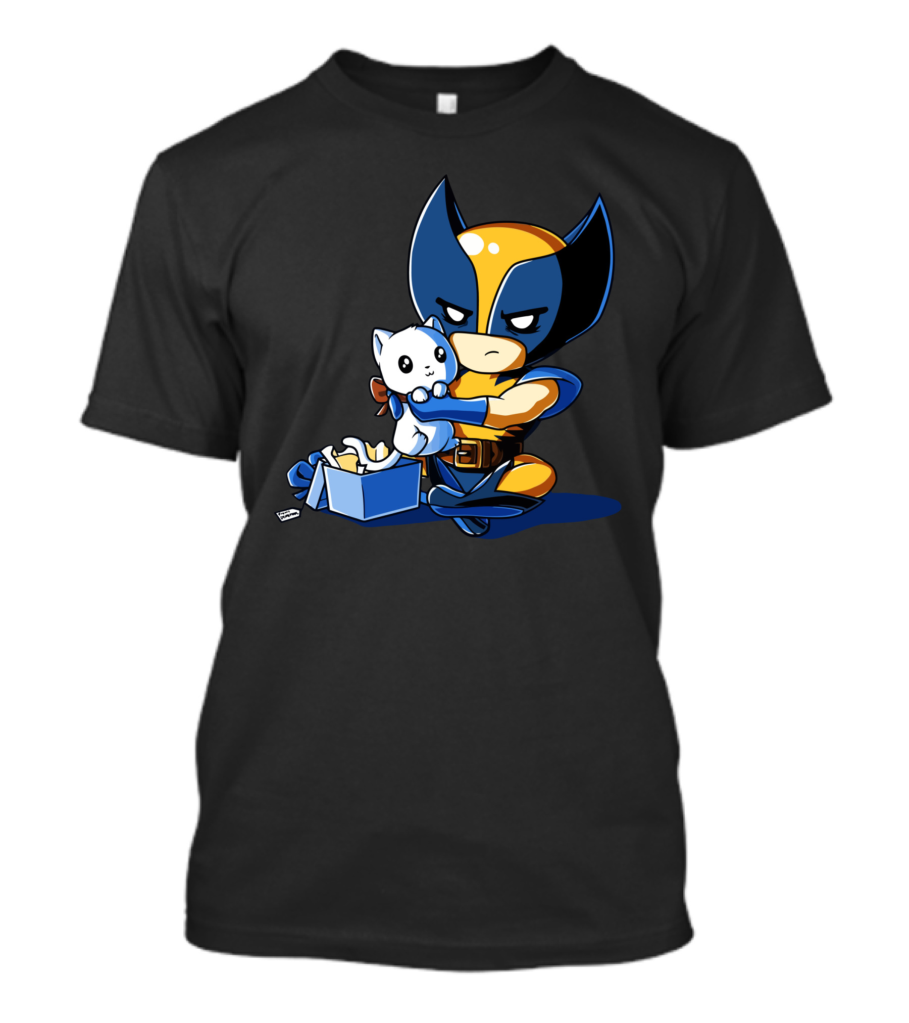 The Purrfect Wolverine Gift Surprise T-Shirt