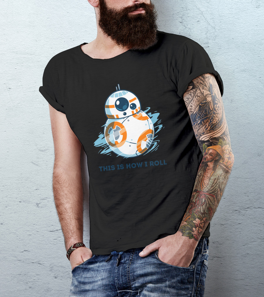 This Is How I Roll BB-8 Droid Star Wars T-Shirt