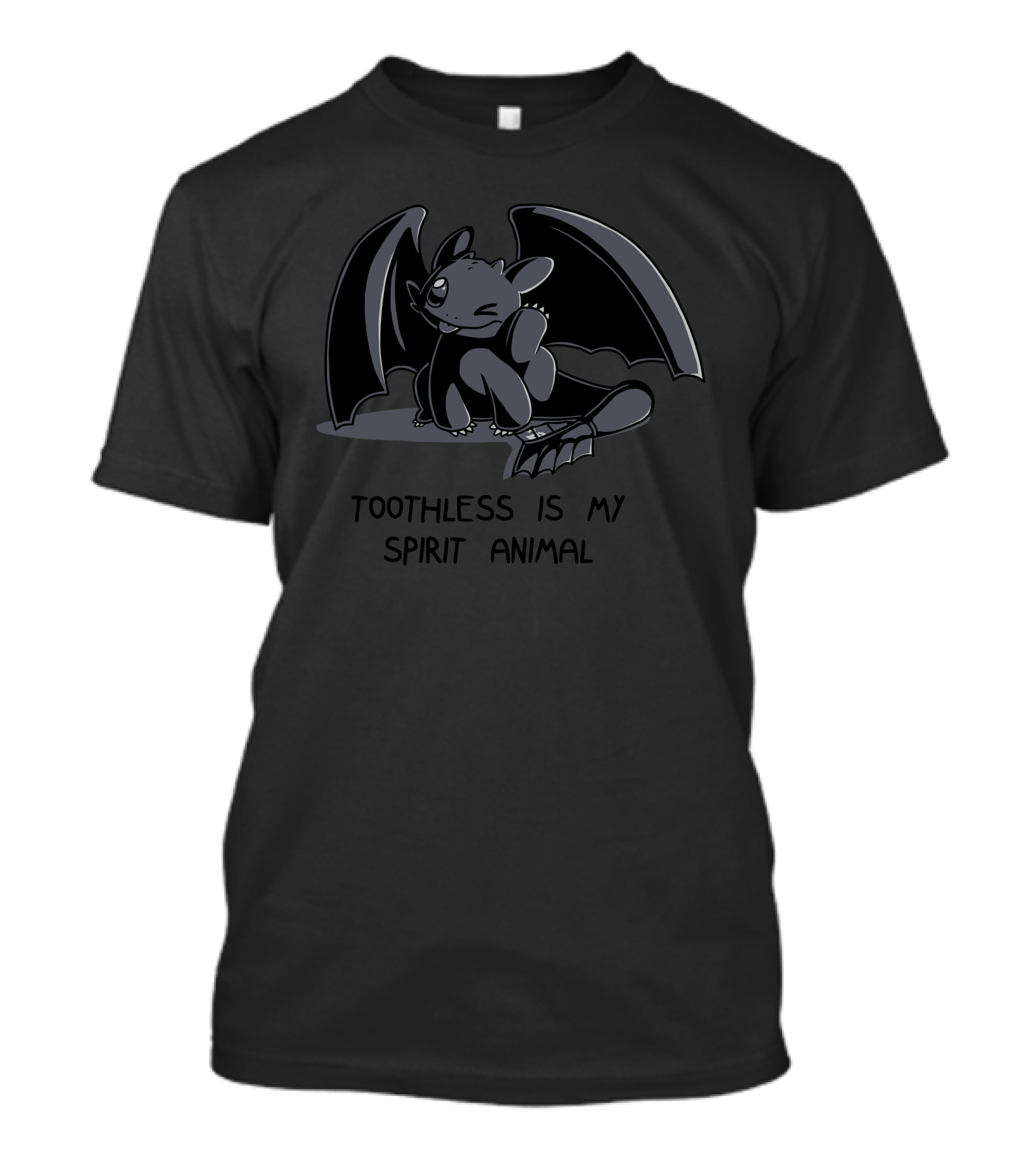 Toothless Is My Spirit Animal How To Train Your Dragon Fan T-Shirt