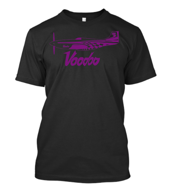 Voodoo 51 Mustang Merlin Reno Air Racer Race 5 Decal T-Shirt