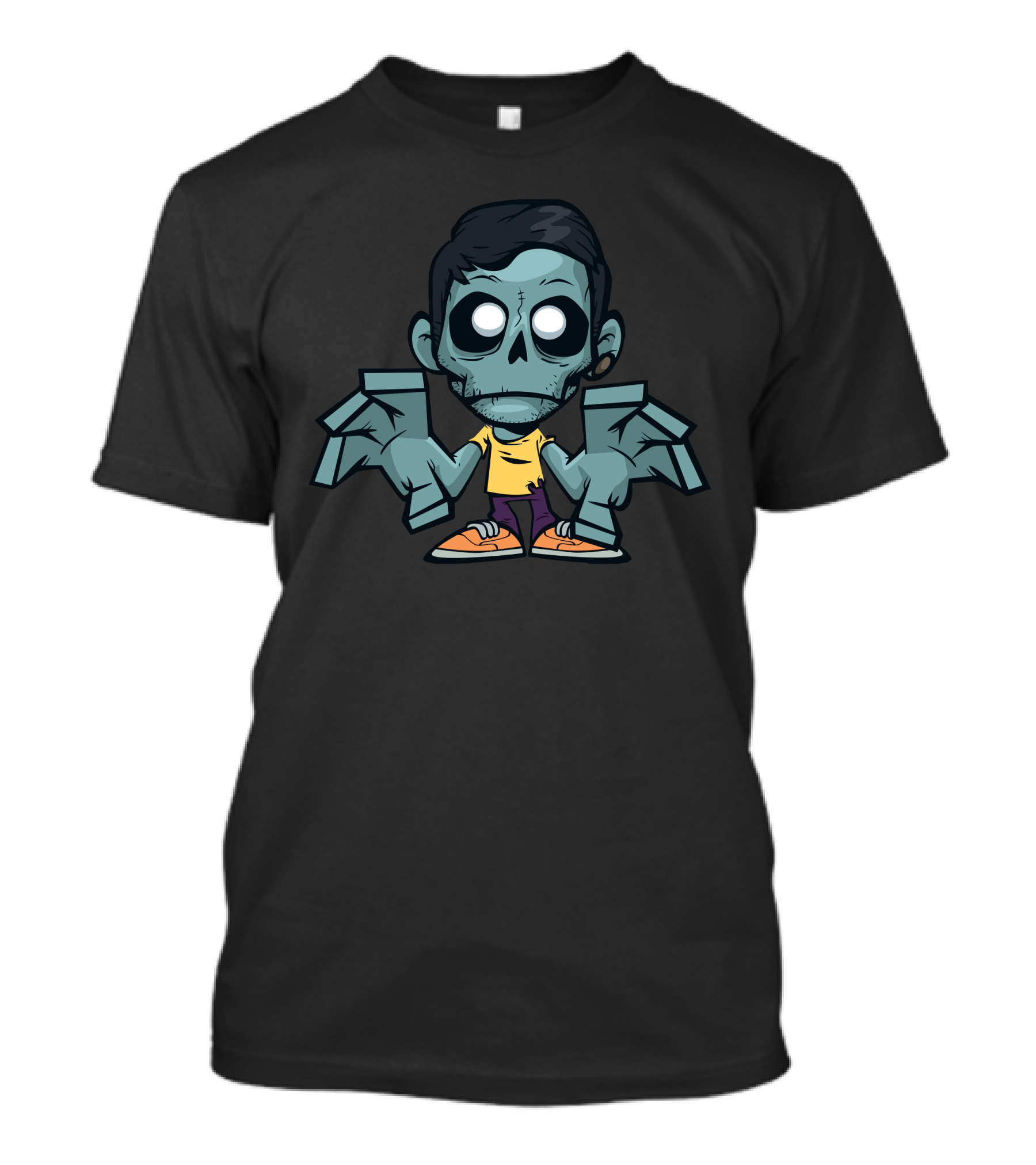 Waa Zombie Character With Wings T-Shirt