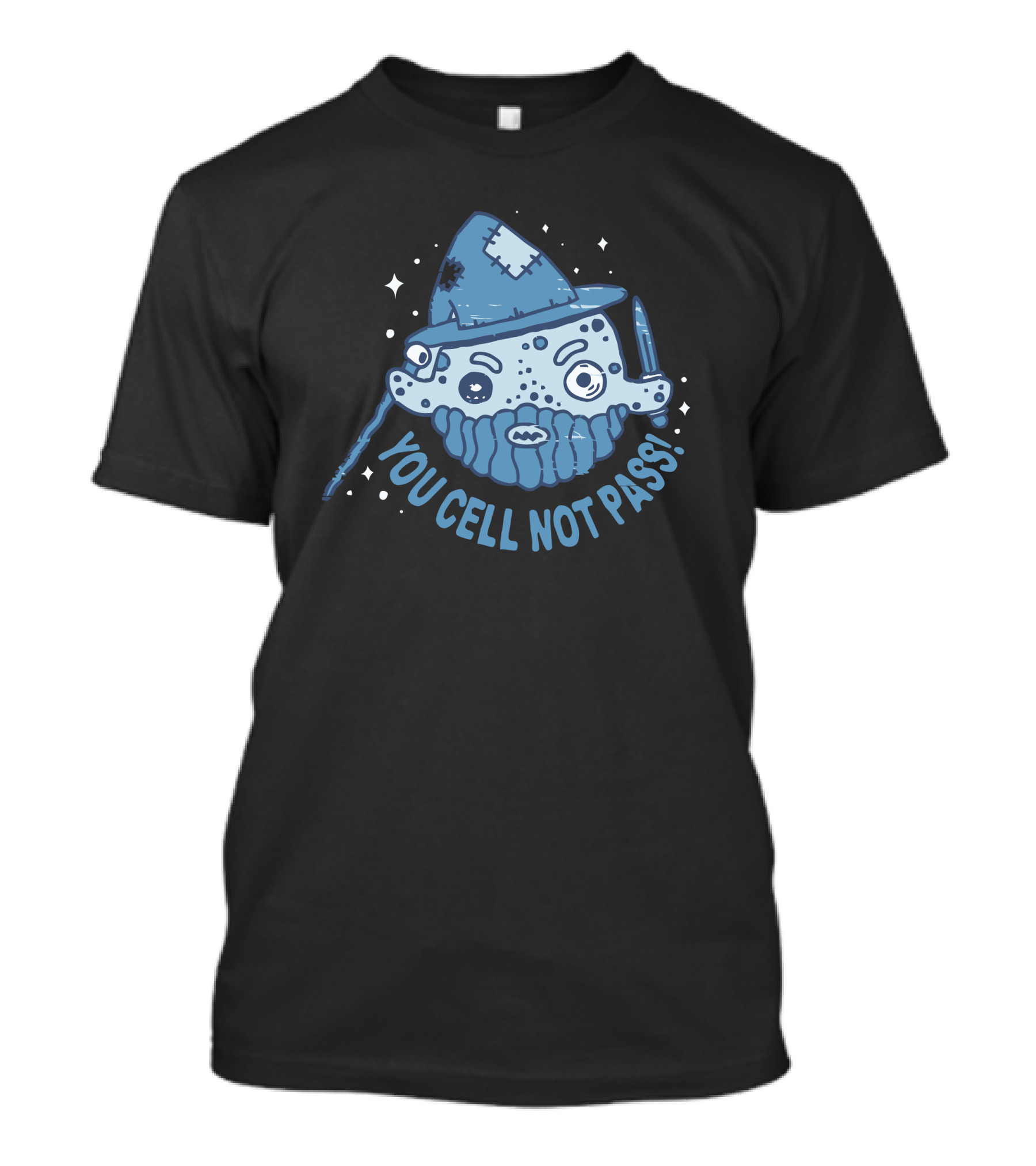 You Cell Not Pass Wizard Character Comic T-Shirt