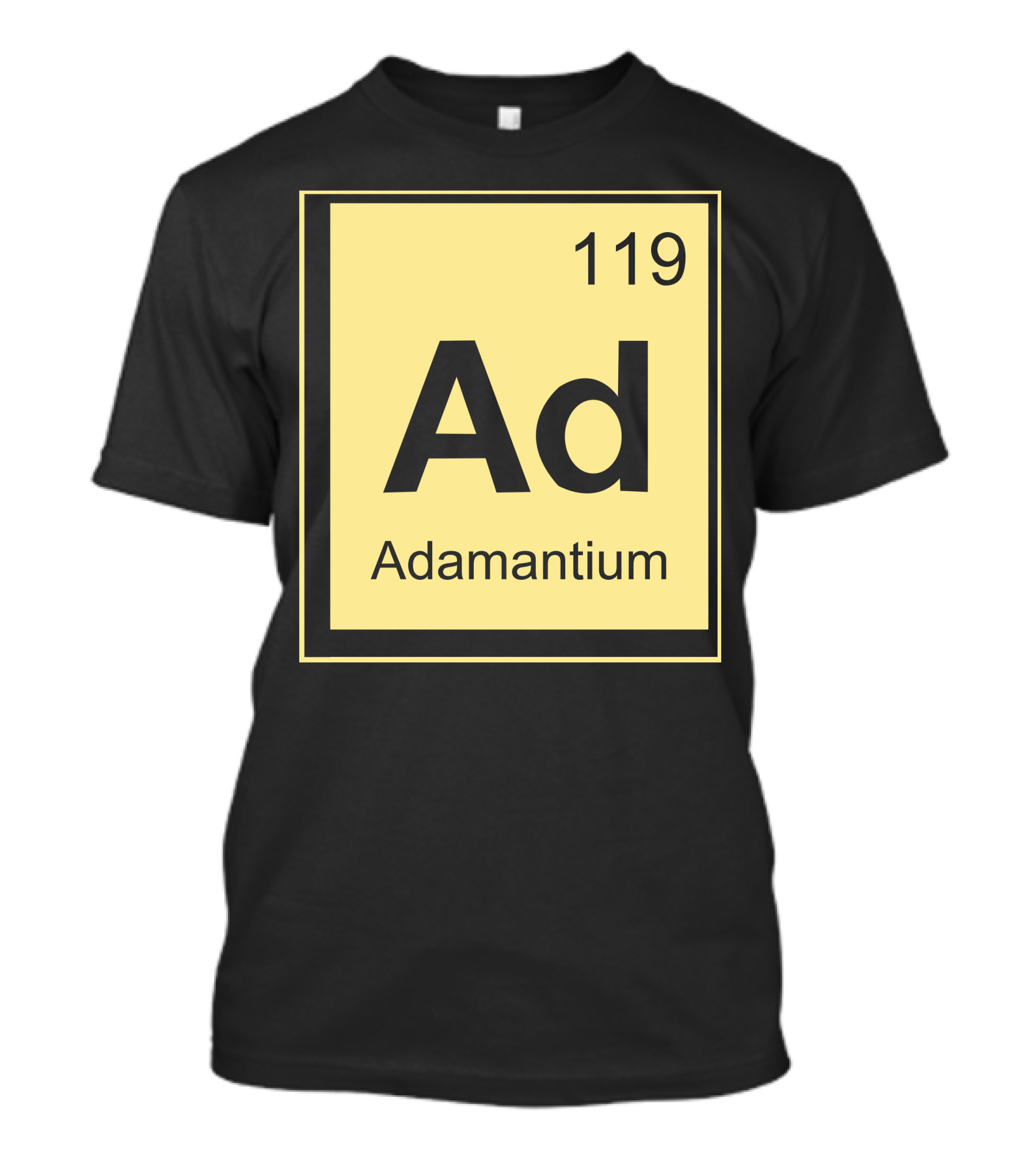 Adamantium Element 119 Periodic Table Nerdy Chemistry T-Shirt