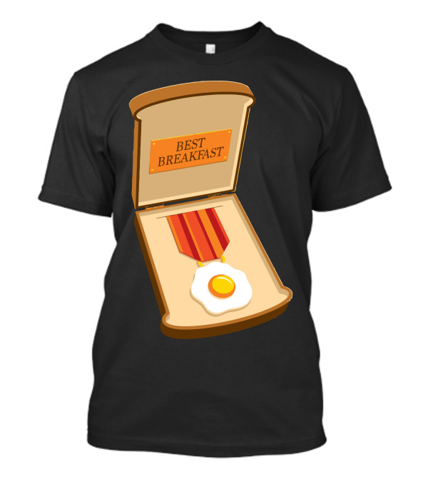 Best Breakfast Medal Egg Award T-Shirt