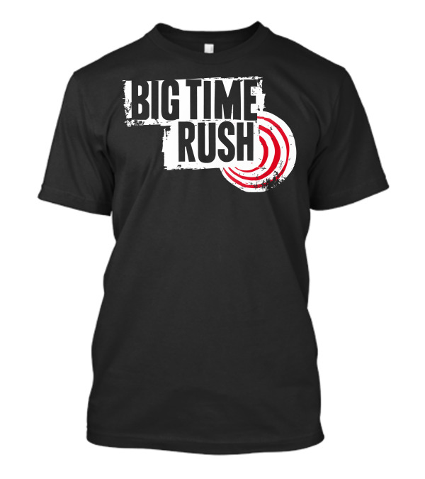 Big Time Rush TV Series Logo With Red Target Element T-Shirt