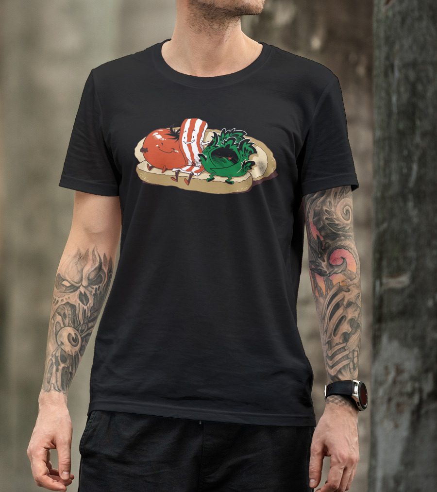 BLT Friendship Forever Tomato Bacon Lettuce Sandwich Companions Together T-Shirt