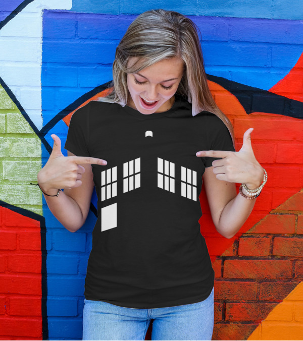 TARDIS Blue Boxes Doctor Who Iconic T-Shirt