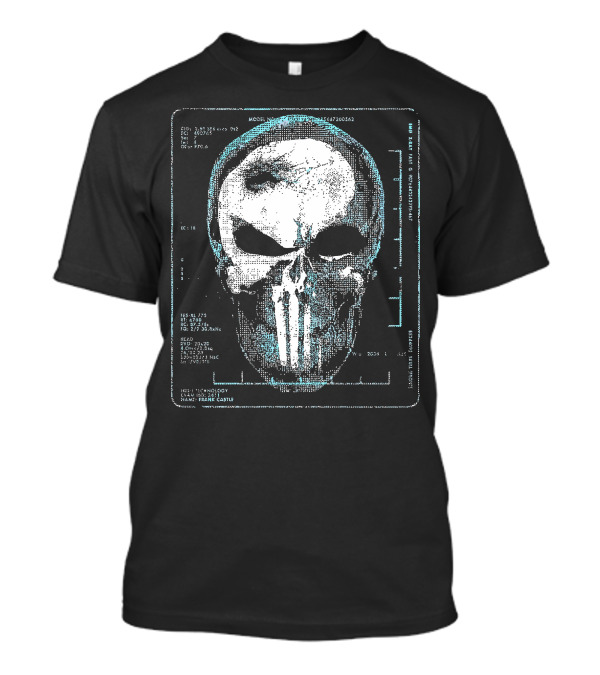 Model 598-79 Skull Frank Castle Bulletproof T-Shirt