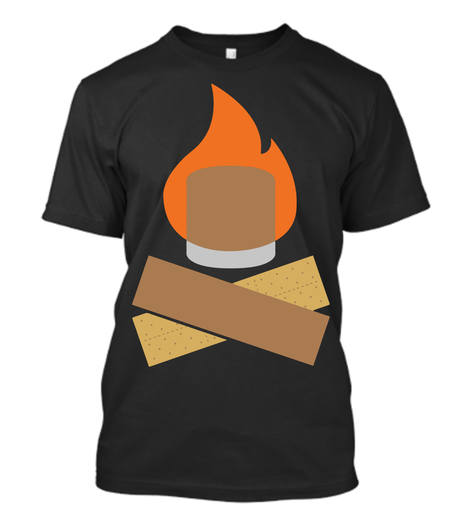 Campfire Marshmallow And S'mores Tradition T-Shirt