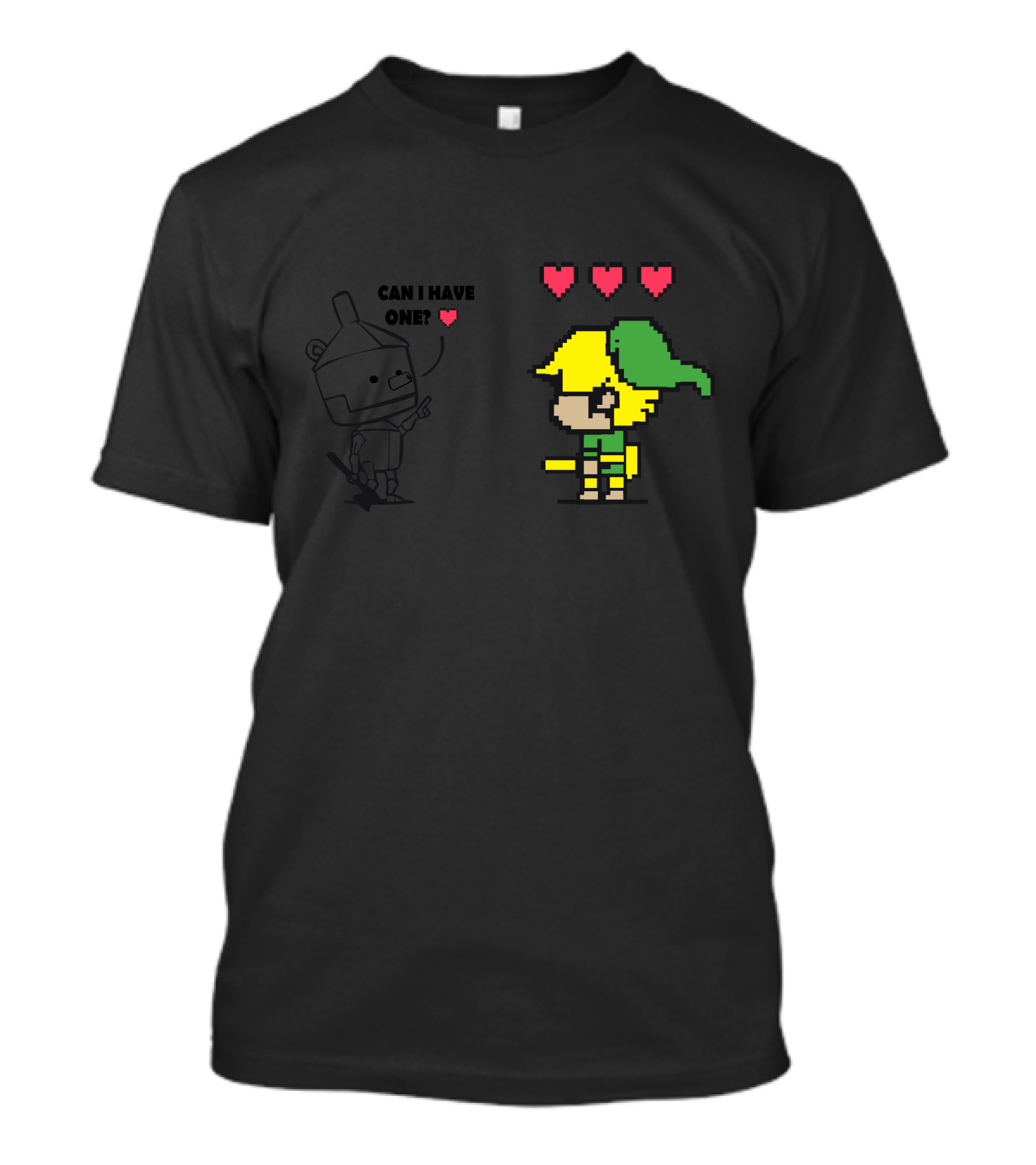 Heart Seeker Can I Have One Pixel T-Shirt