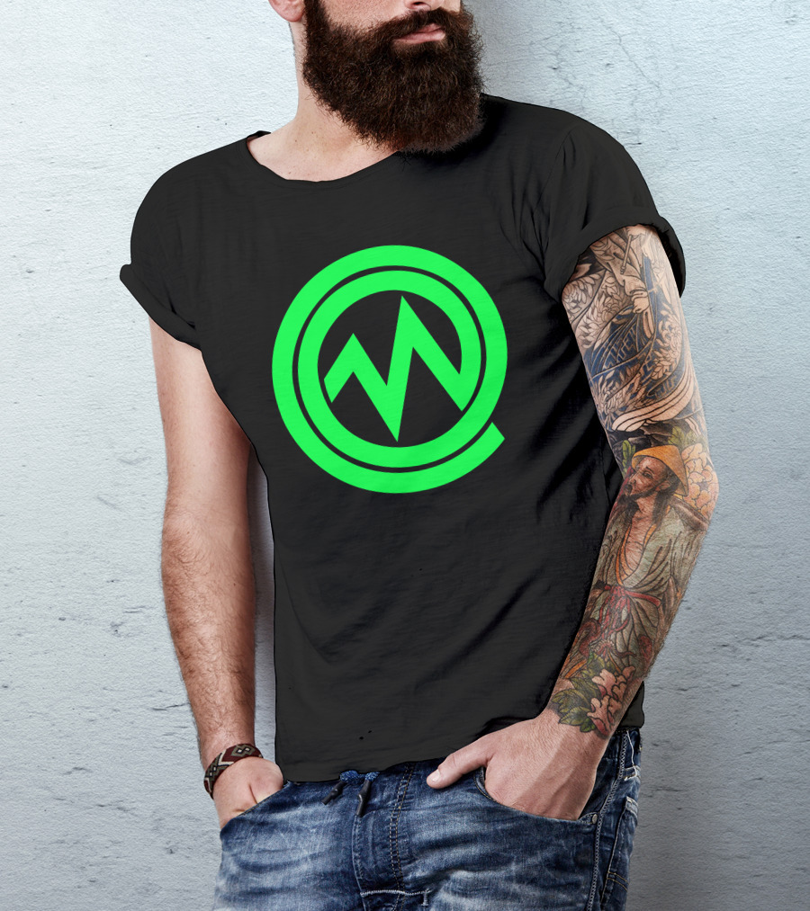 Marsimoto Marsi Green Spiral M T-Shirt