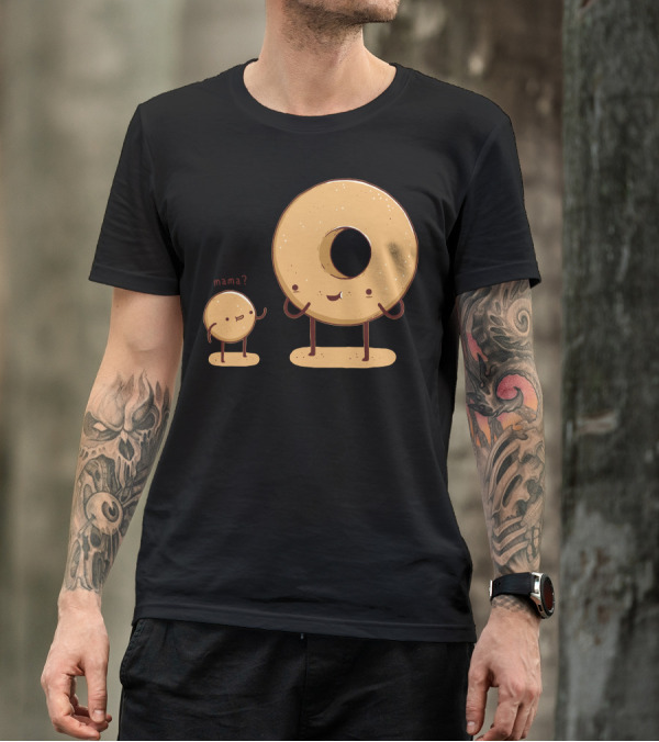 Mama? My Mama Gave Me Life Donut Hole Duo T-Shirt