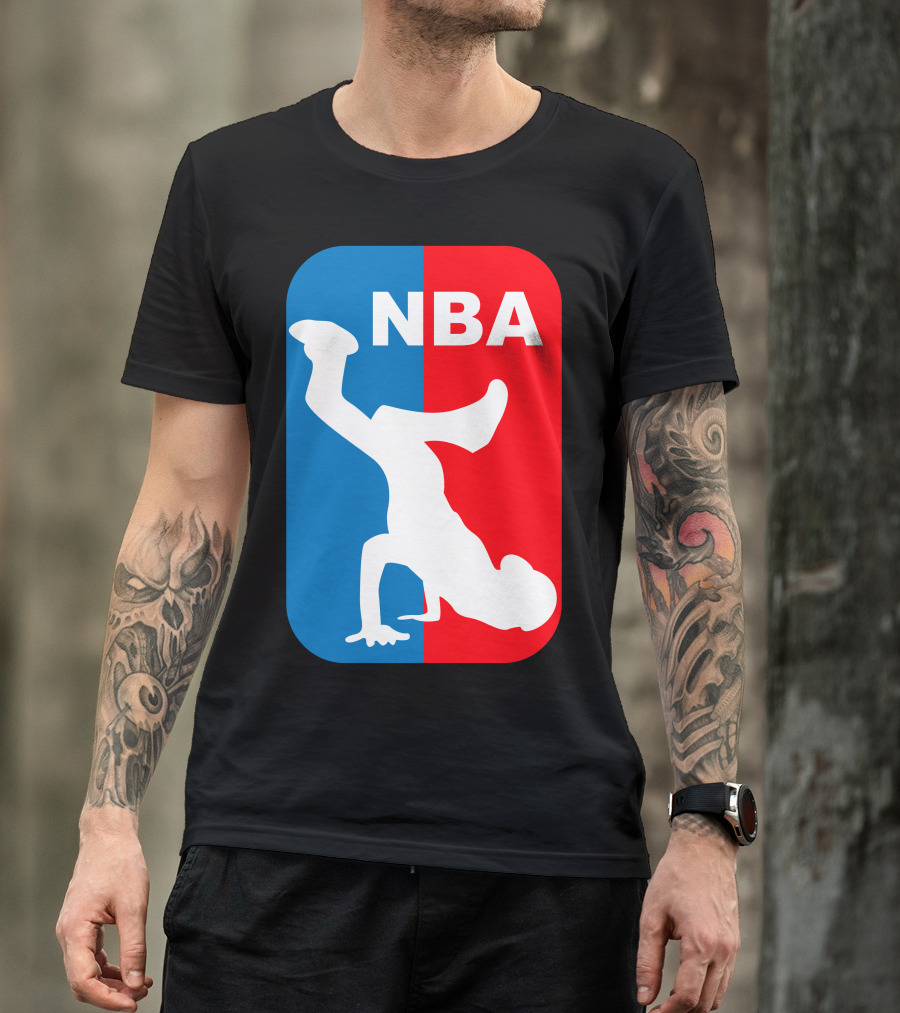 National Breakdancing Association NBA Breakdance T-Shirt
