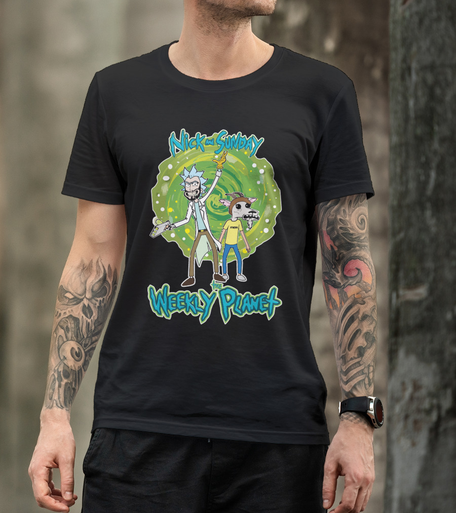 Nick And Sunday The Weekly Planet T-Shirt
